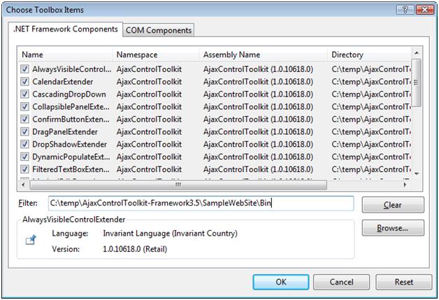 Download The Ajaxcontroltoolkit Framework3 5 Zip